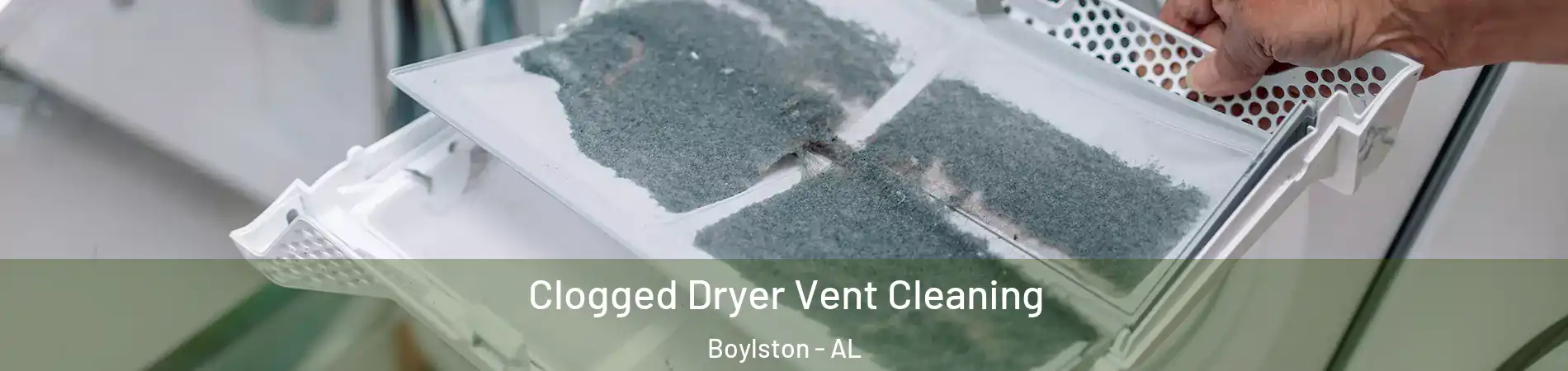 Clogged Dryer Vent Cleaning Boylston - AL