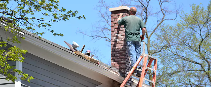 Vinyl and PVC Chimney Flashing Installation in Southmont, AL